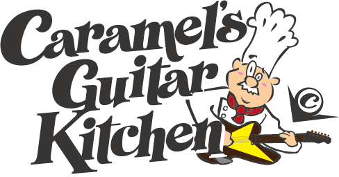caramel's guitar kitchen